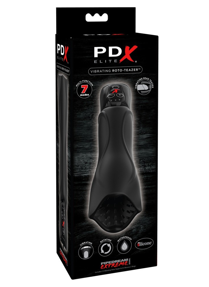 PDX Elite Vibrating Roto-Teazer